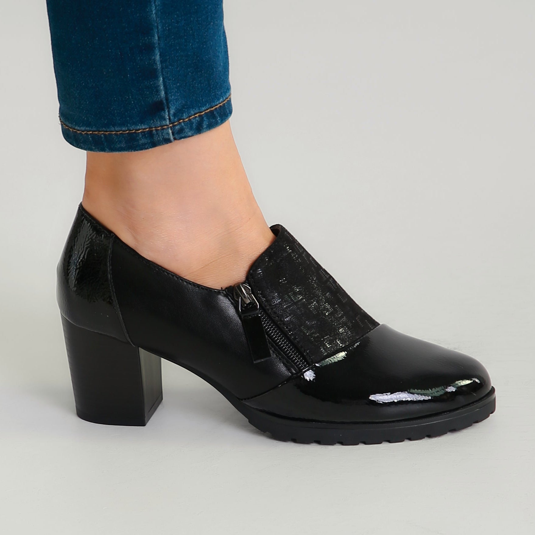 Allegra - Mocassino Comfort con zeppa