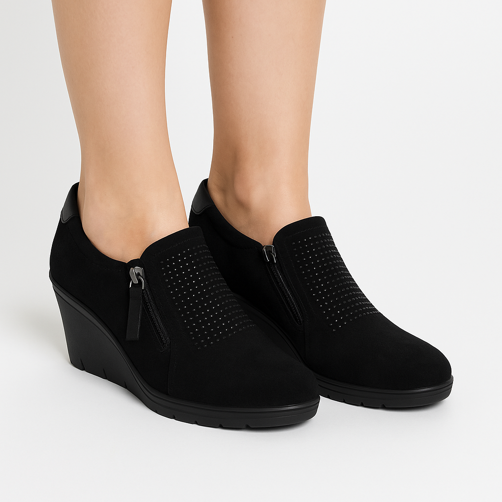 Danielle - Mocassino Comfort con zeppa