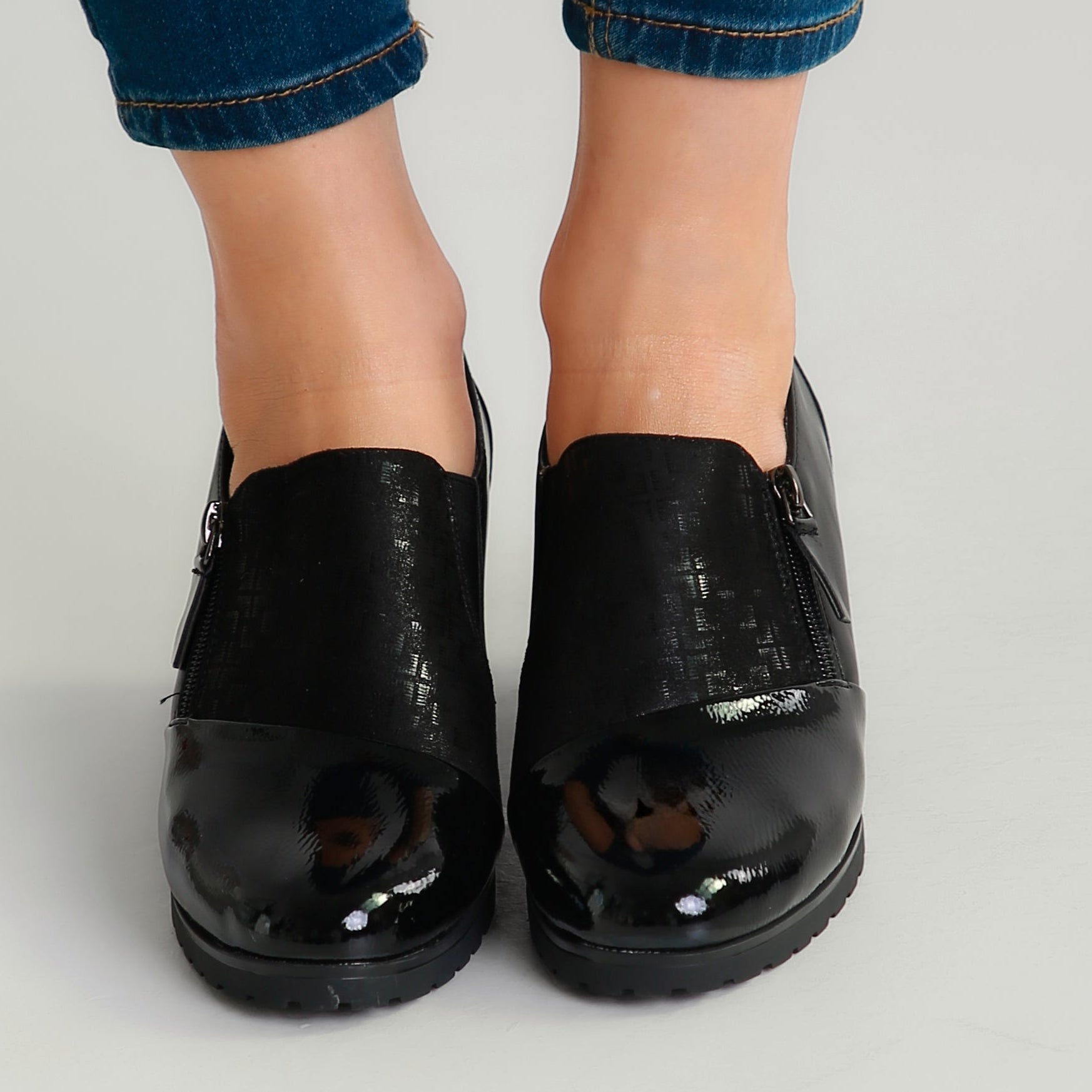 Allegra - Mocassino Comfort con zeppa