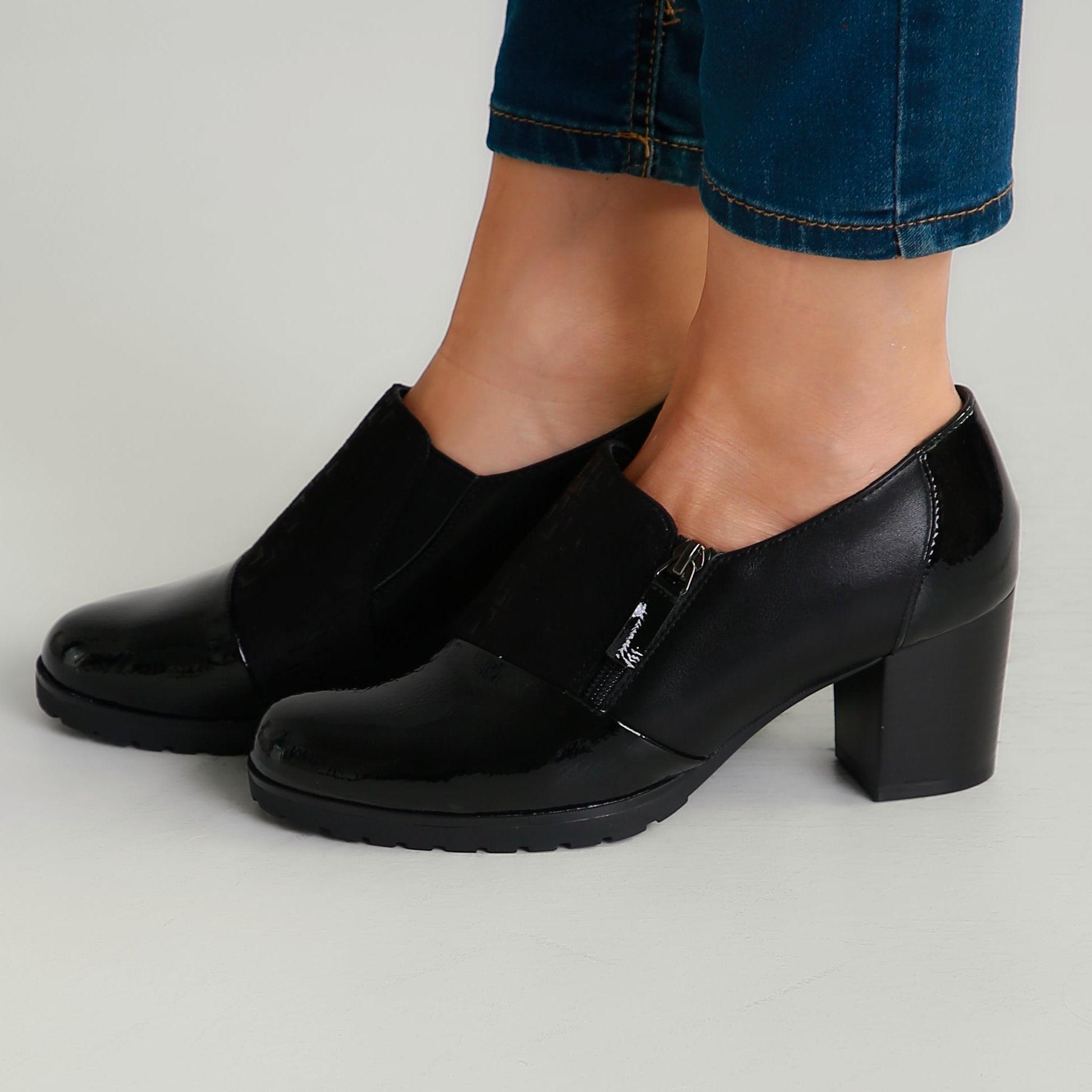 Allegra - Mocassino Comfort con zeppa