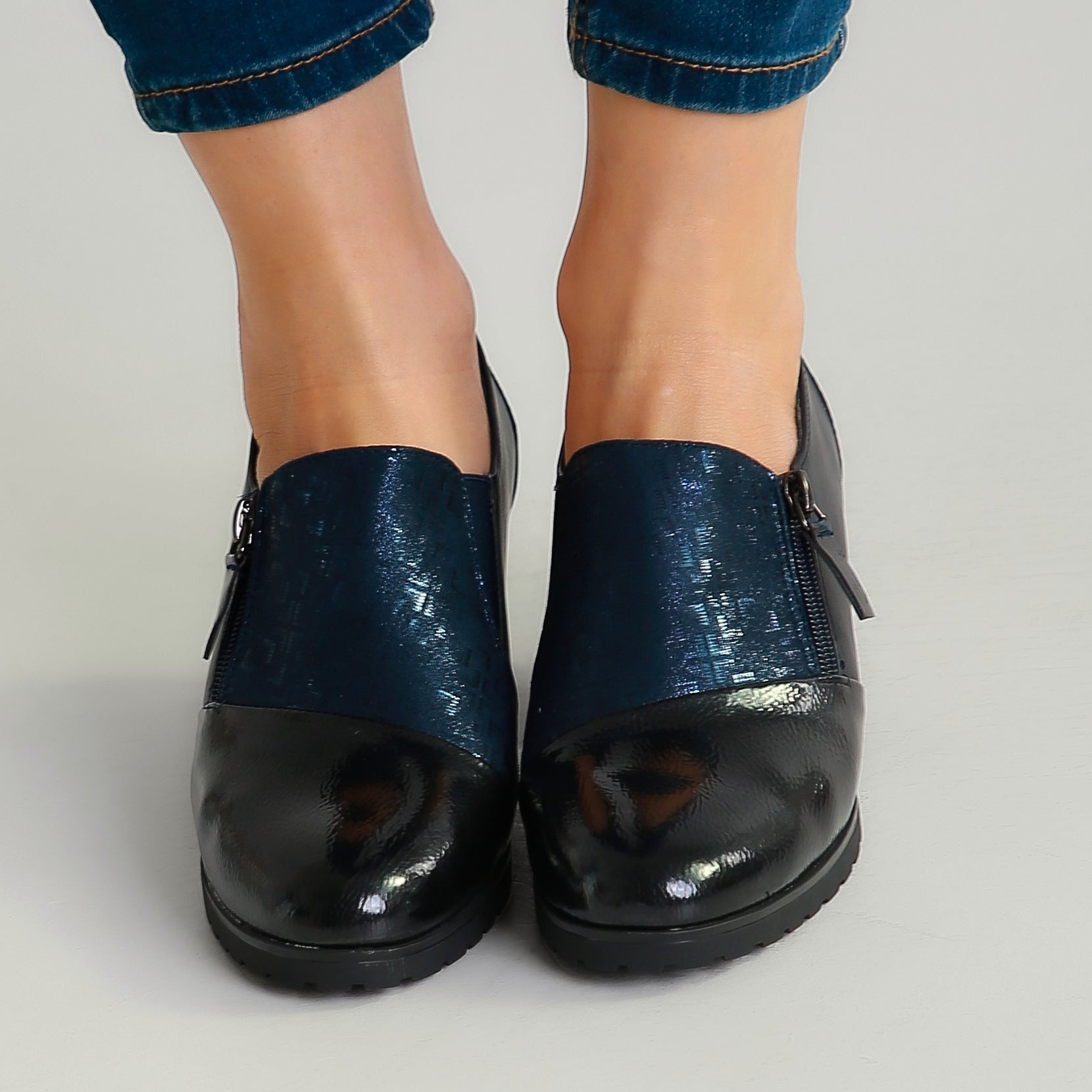 Allegra - Mocassino Comfort con zeppa