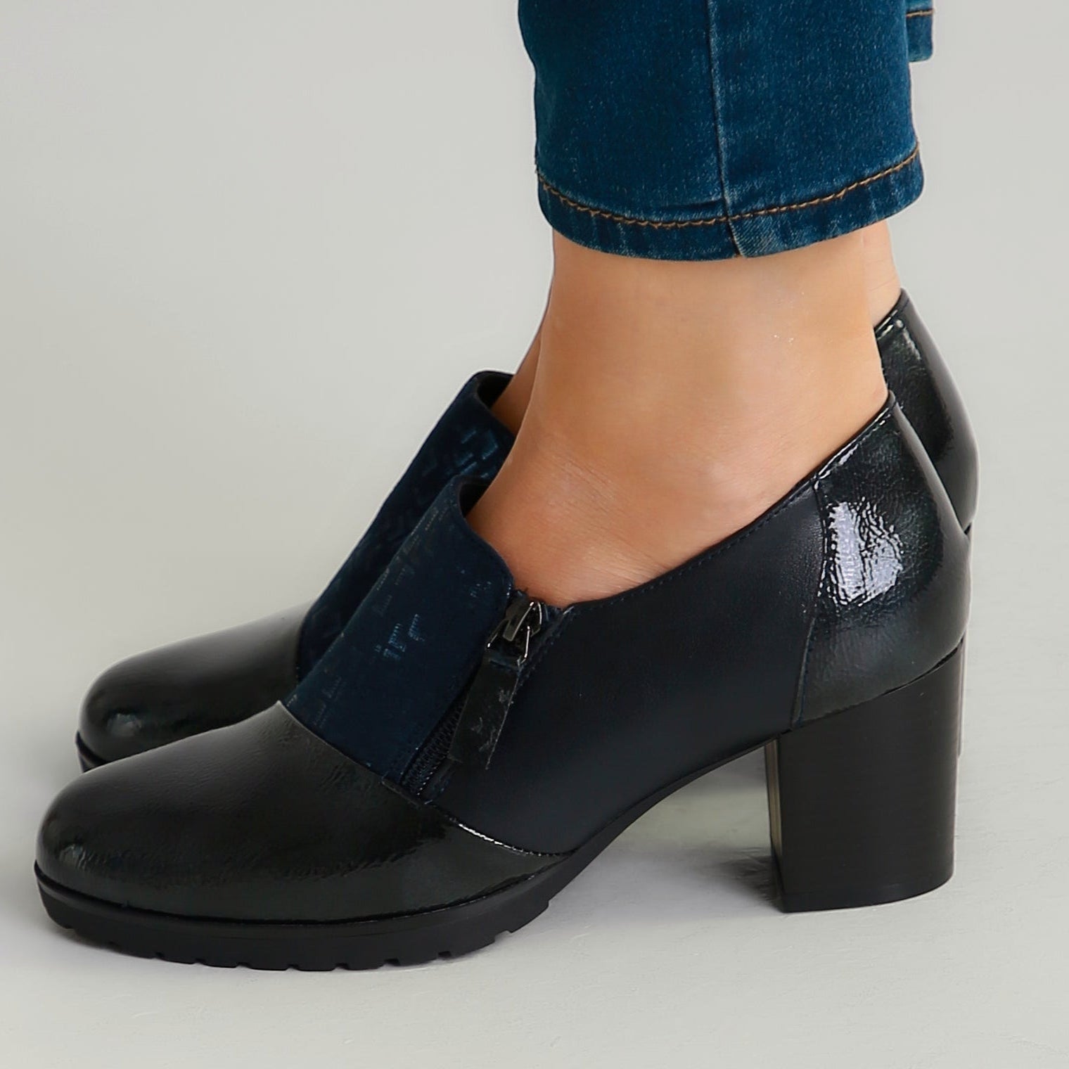 Allegra - Mocassino Comfort con zeppa