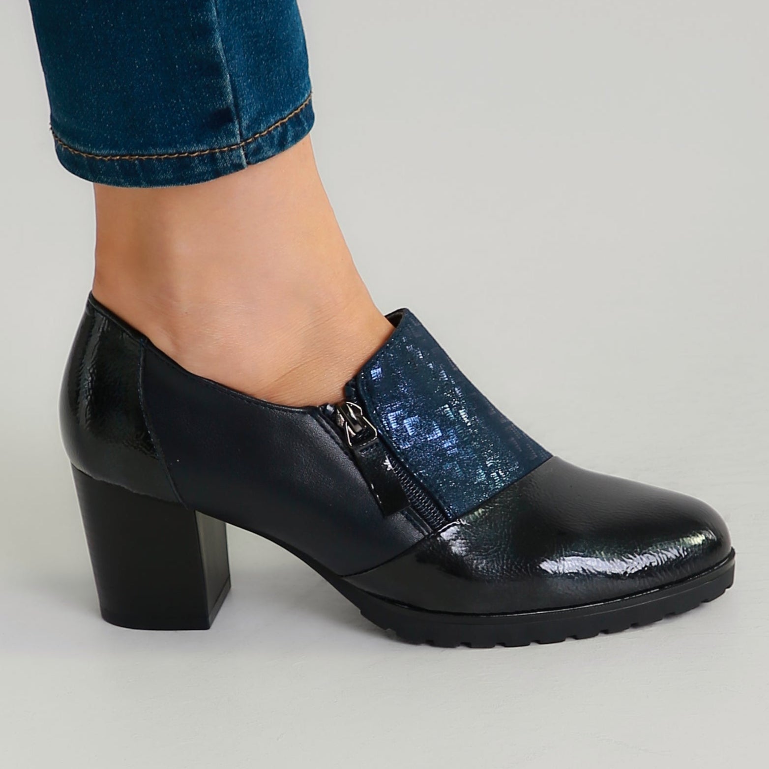 Allegra - Mocassino Comfort con zeppa