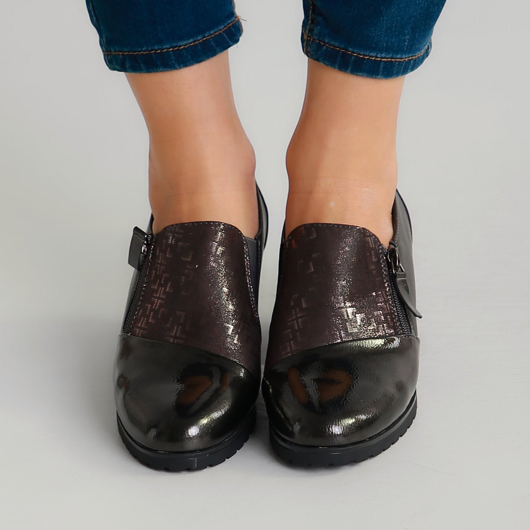 Allegra - Mocassino Comfort con zeppa