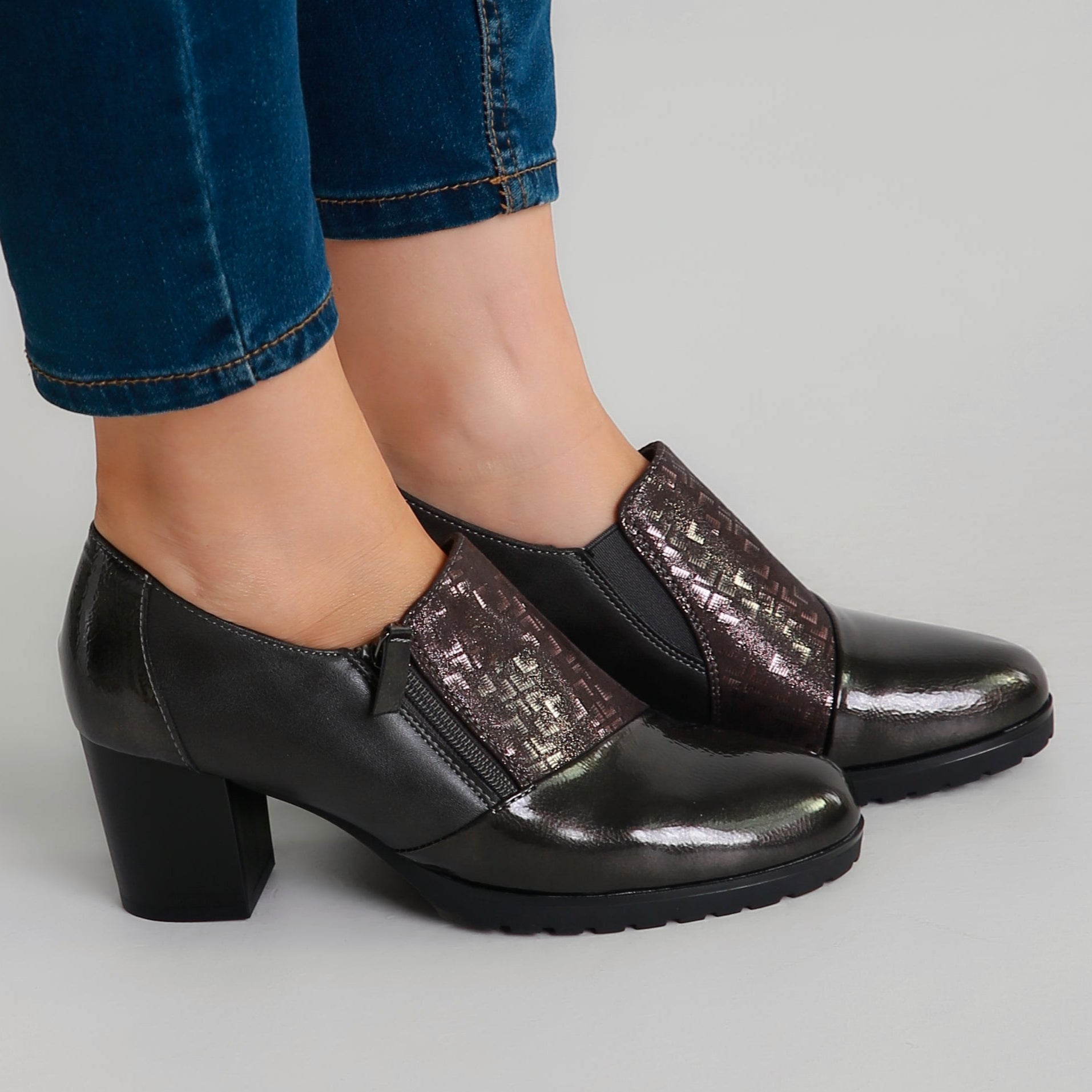 Allegra - Mocassino Comfort con zeppa