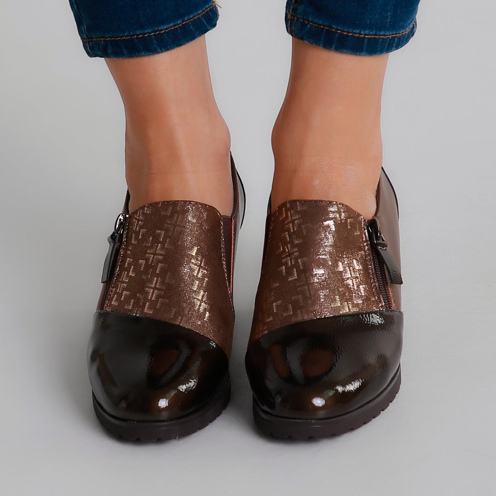 Allegra - Mocassino Comfort con zeppa