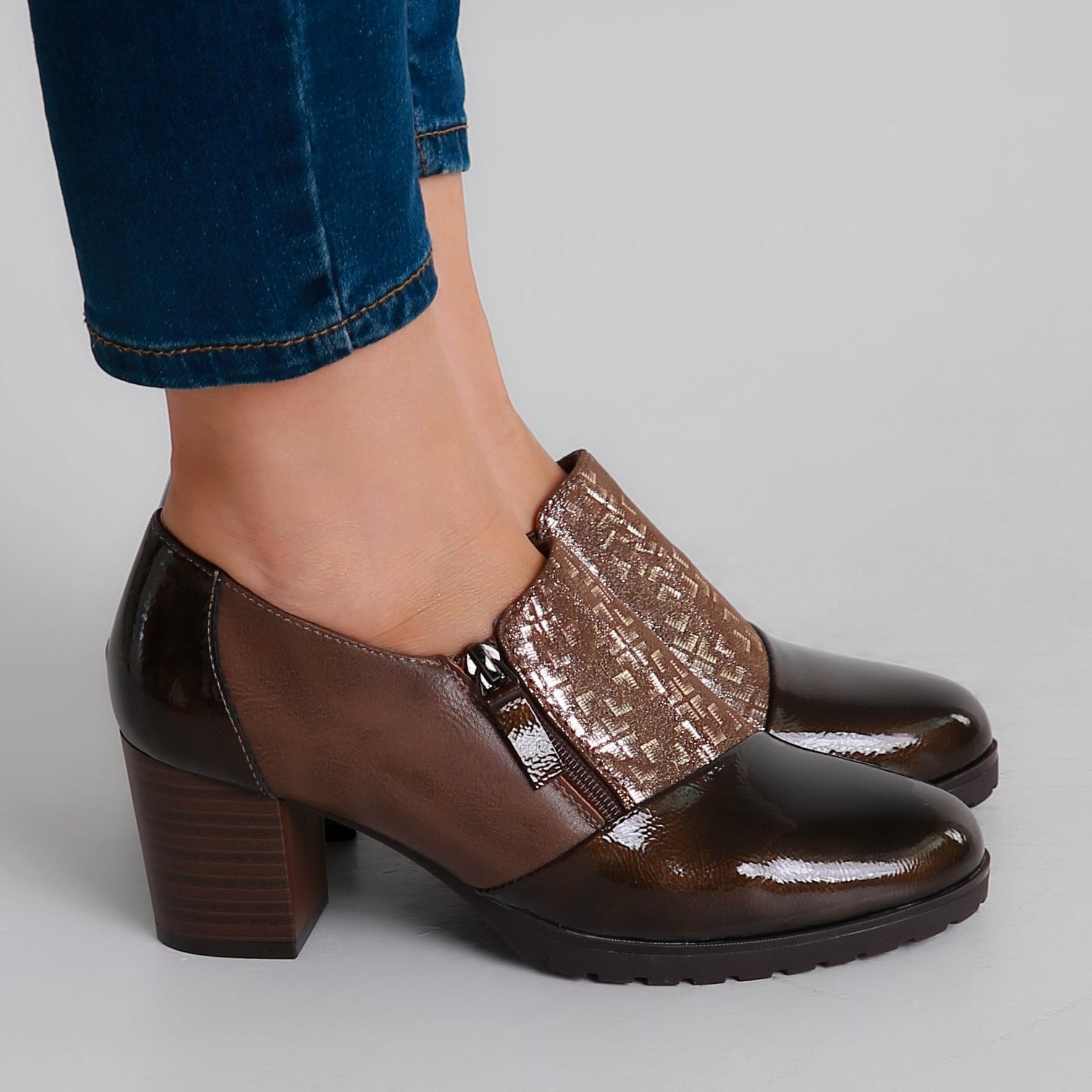 Allegra - Mocassino Comfort con zeppa