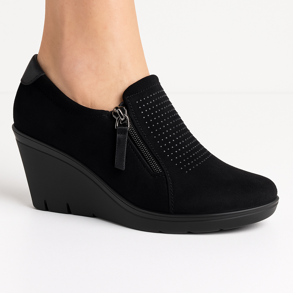 Danielle - Mocassino Comfort con zeppa