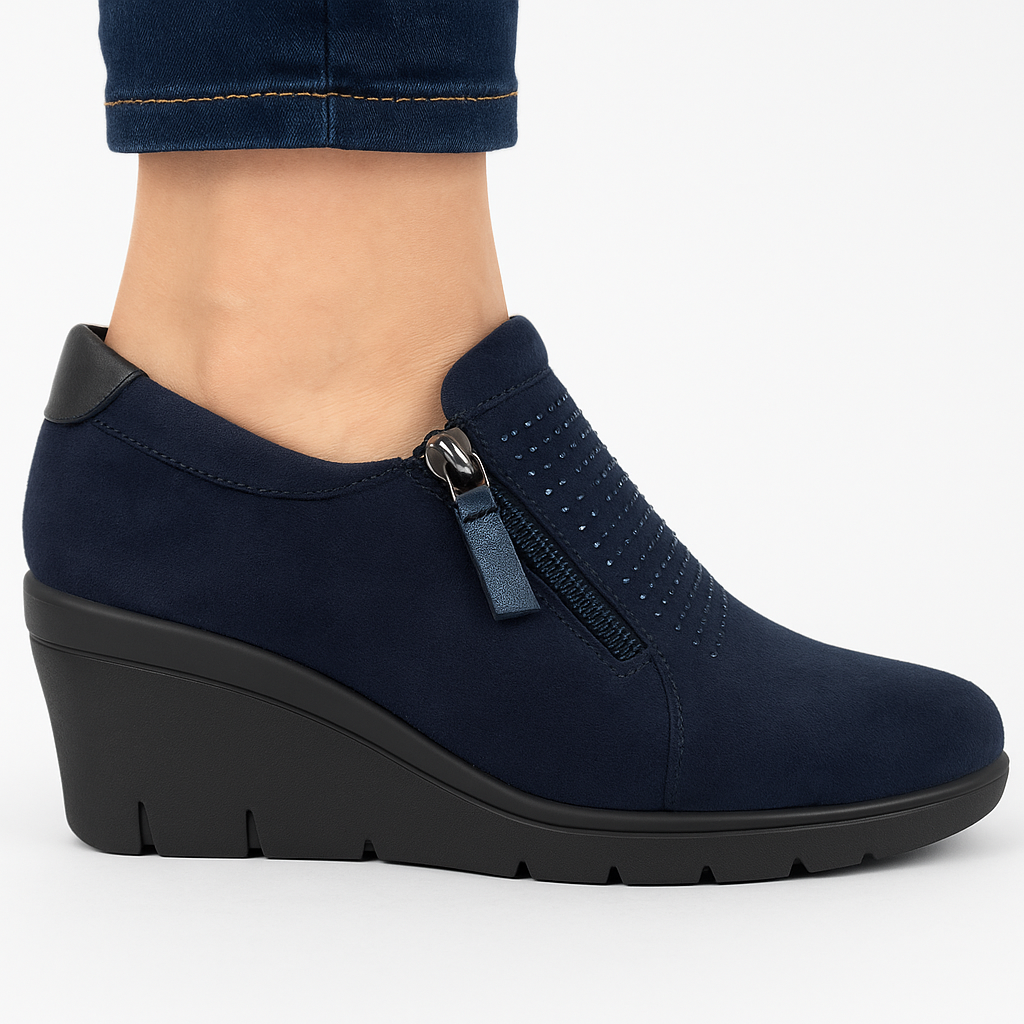 Danielle - Mocassino Comfort con zeppa