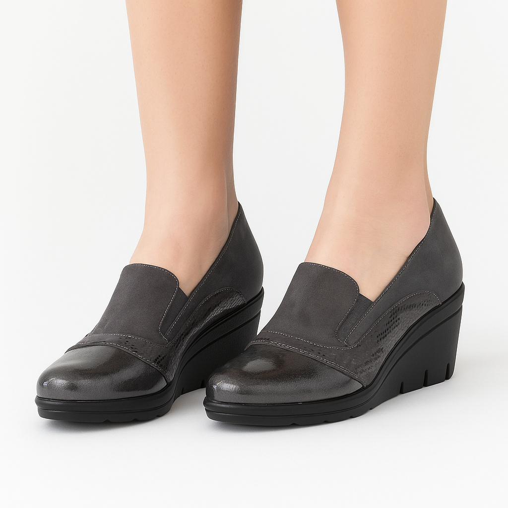 Milly - Mocassino Comfort con zeppa