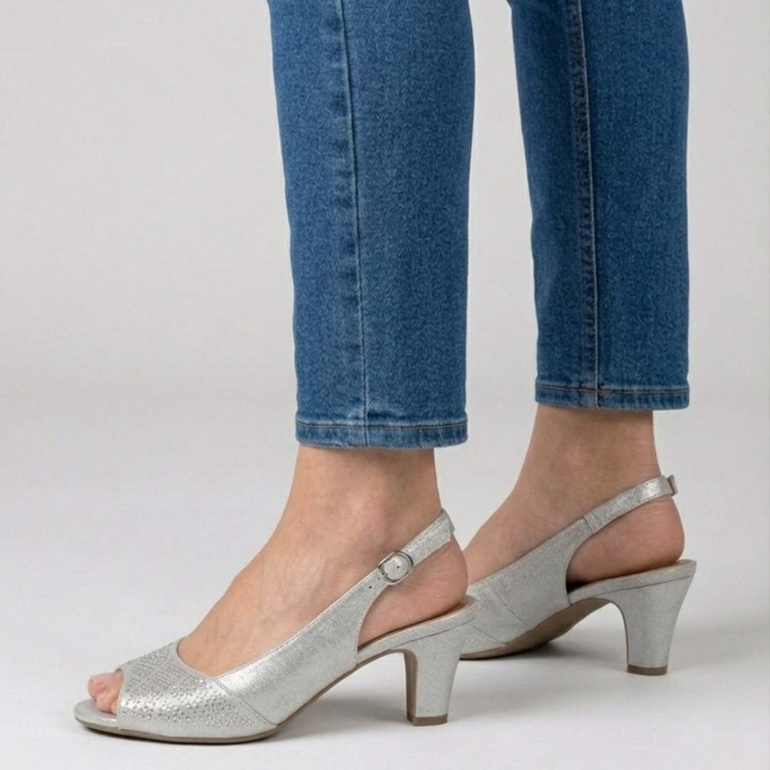 Alana - Sandalo comoda Donna con tacco