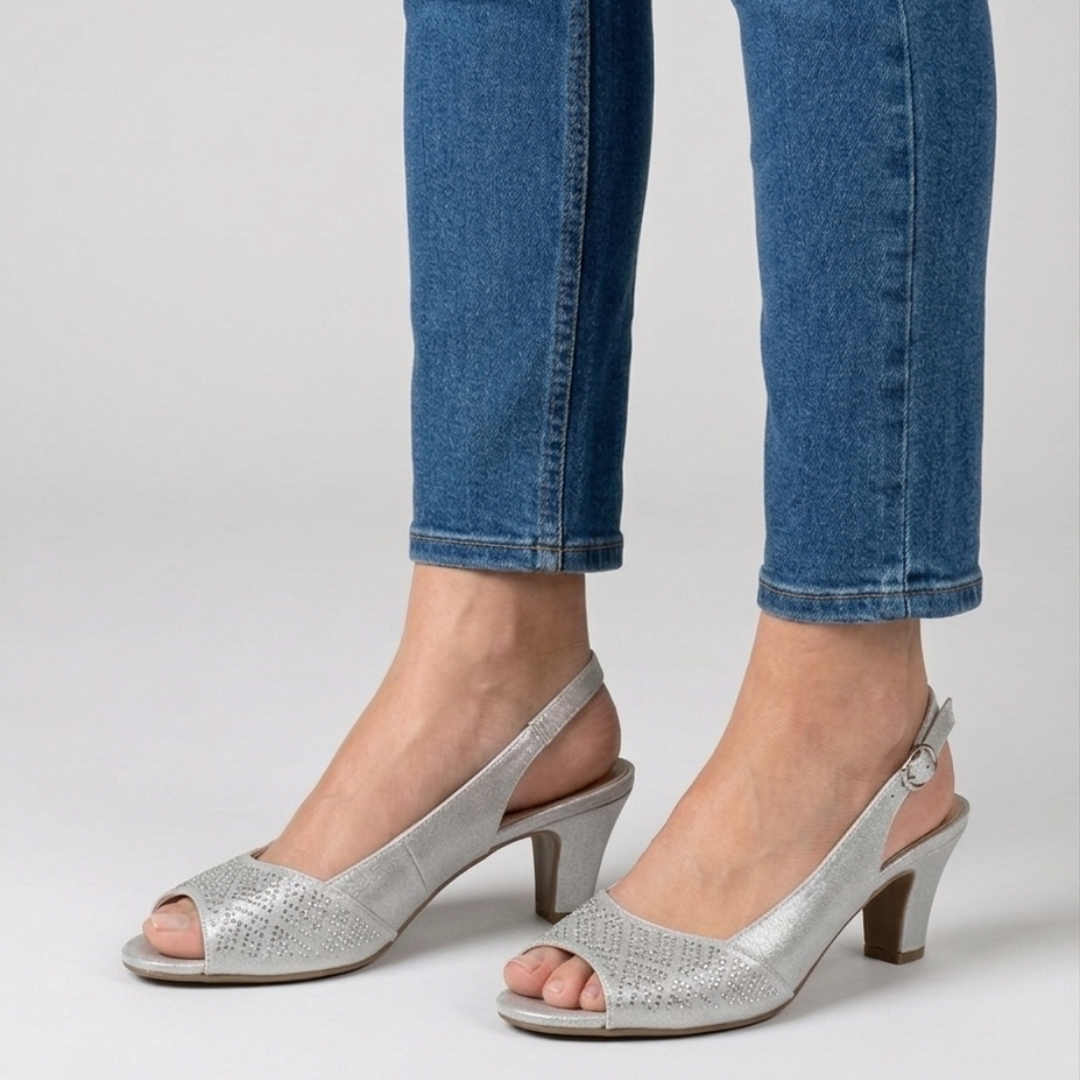 Alana - Sandalo comoda Donna con tacco