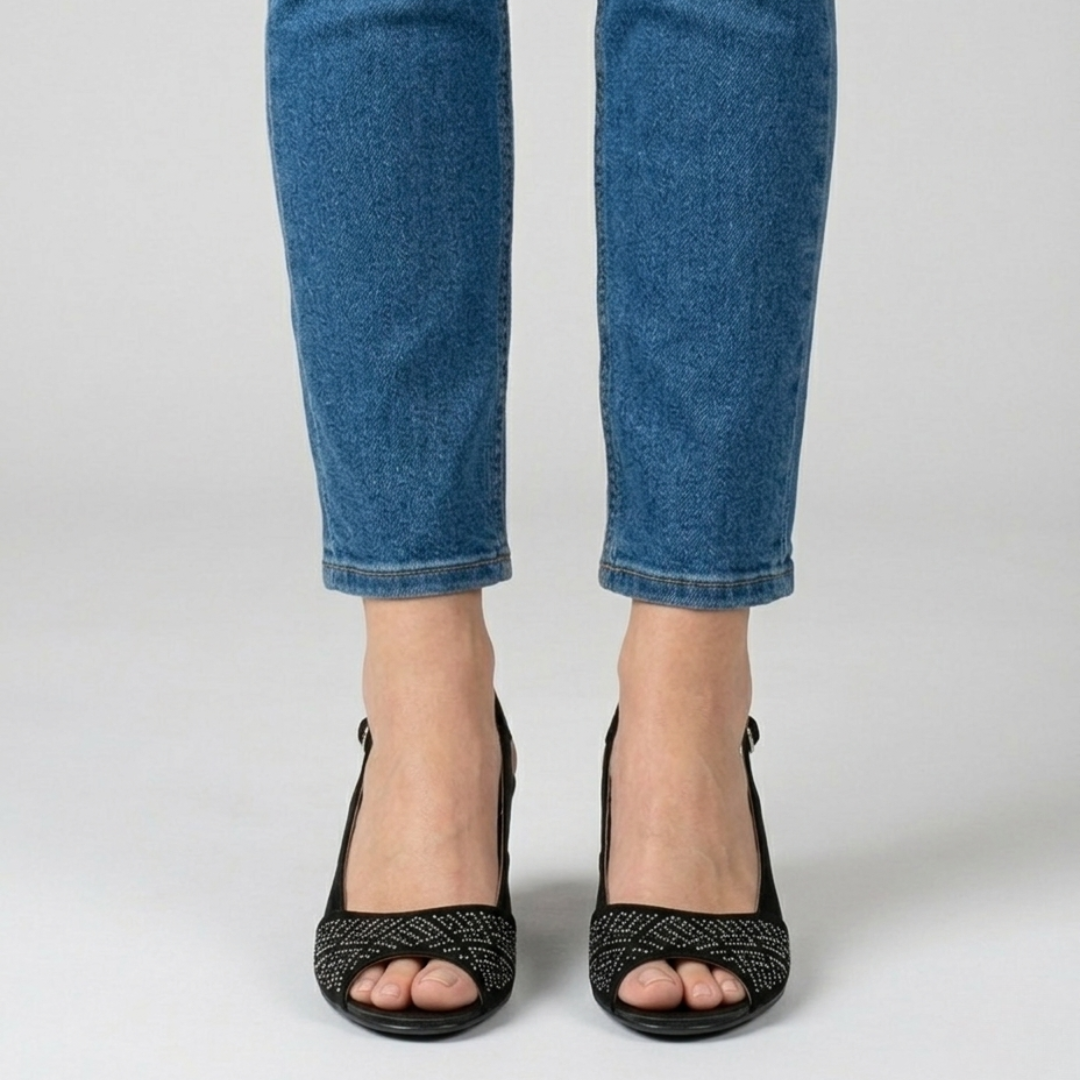 Alana - Sandalo comoda Donna con tacco