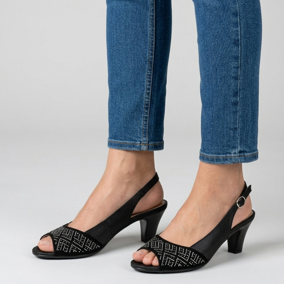 Alana - Sandalo comoda Donna con tacco