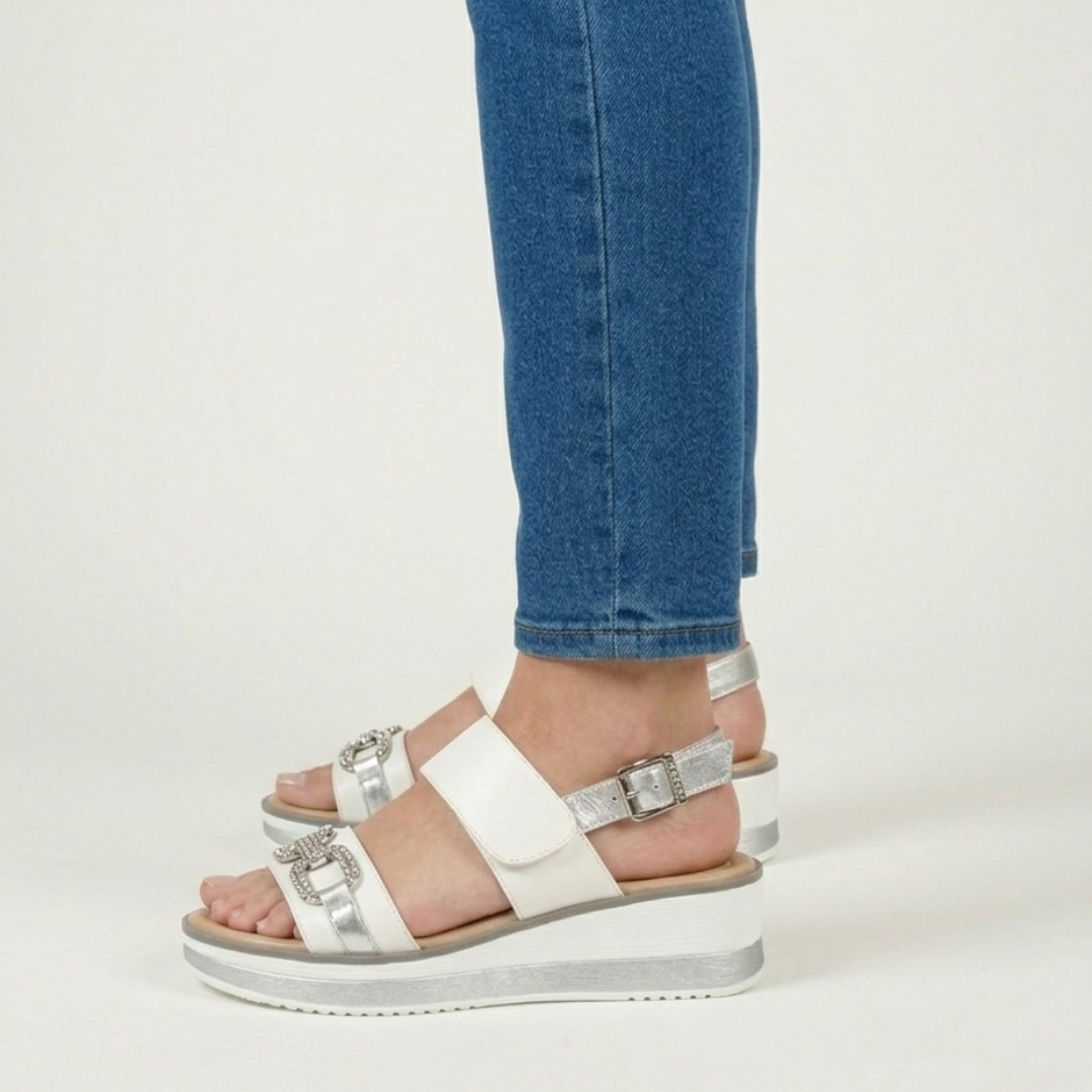 Esmeralda - Sandalo comoda Donna