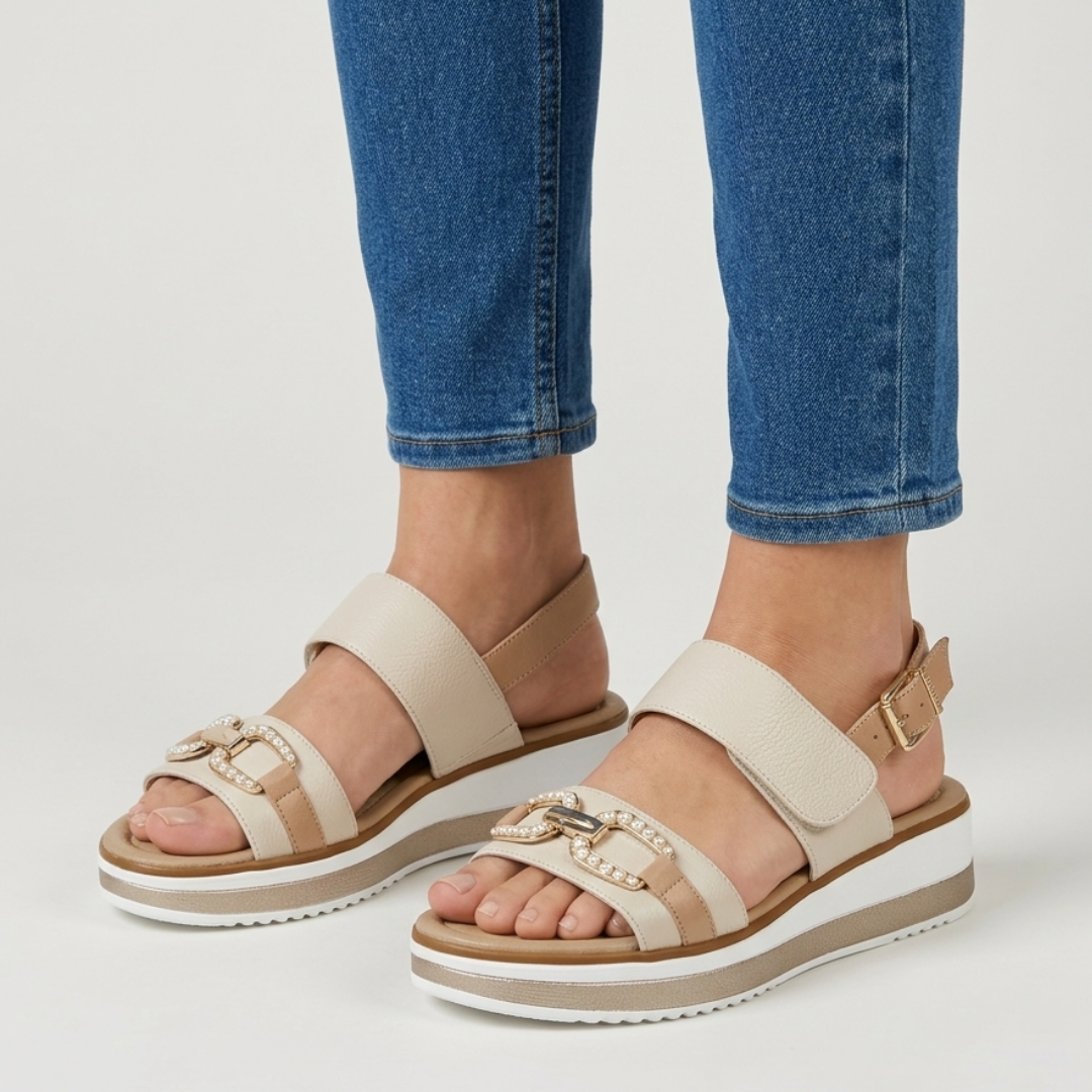 Esmeralda - Sandalo comoda Donna