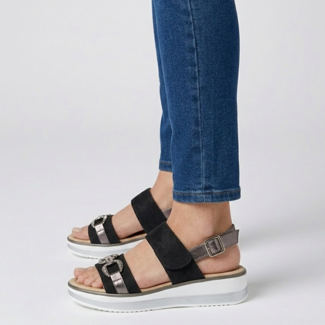 Esmeralda - Sandalo comoda Donna