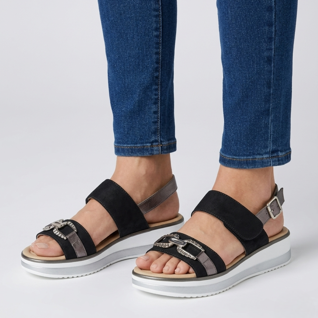 Esmeralda - Sandalo comoda Donna