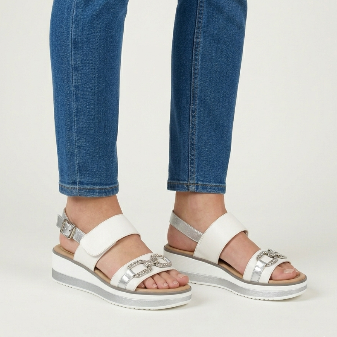 Esmeralda - Sandalo comoda Donna