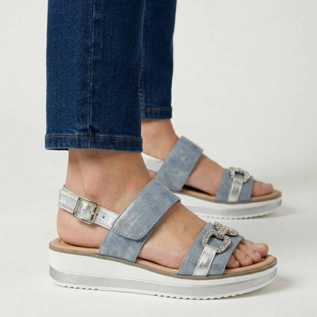 Esmeralda - Sandalo comoda Donna