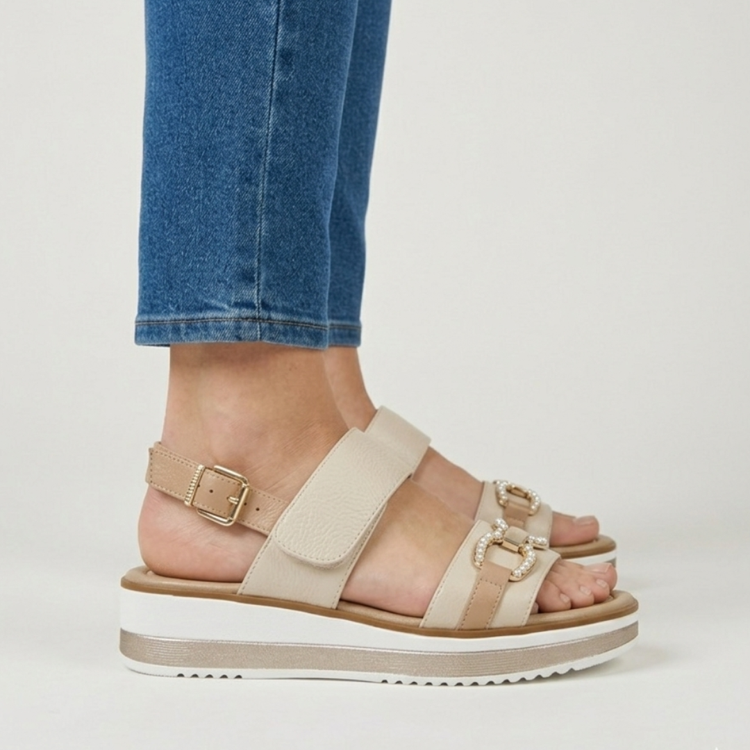 Esmeralda - Sandalo comoda Donna