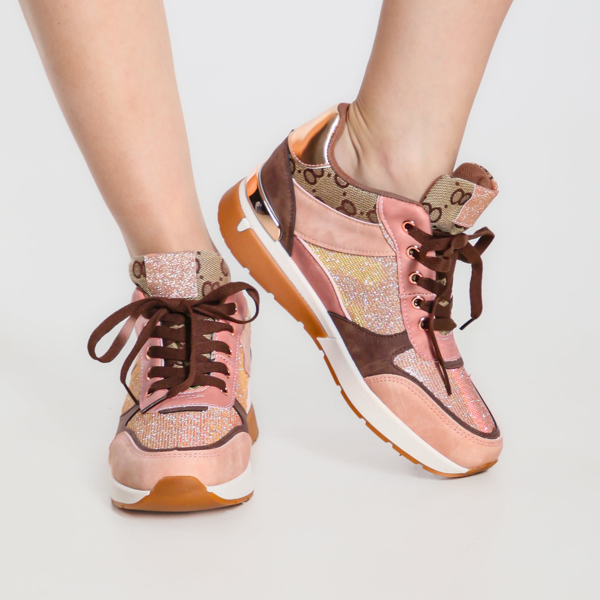 Regina - Sneakers Comfort Suola Alta