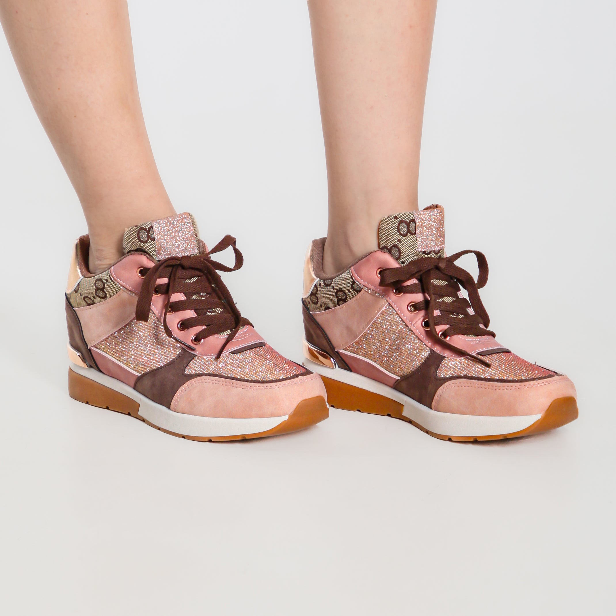 Regina - Sneakers Comfort Suola Alta