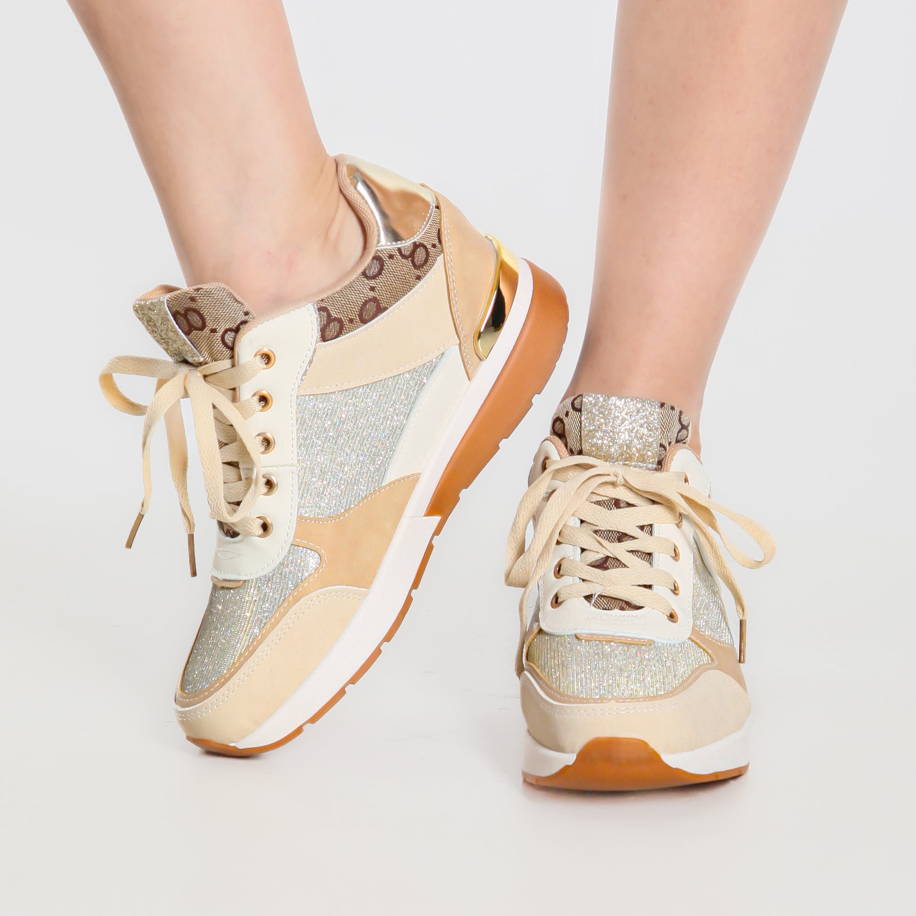 Regina - Sneakers Comfort Suola Alta