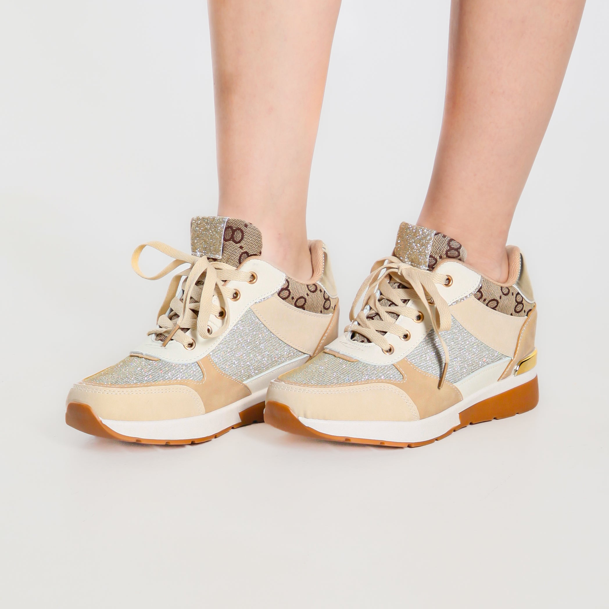 Regina - Sneakers Comfort Suola Alta