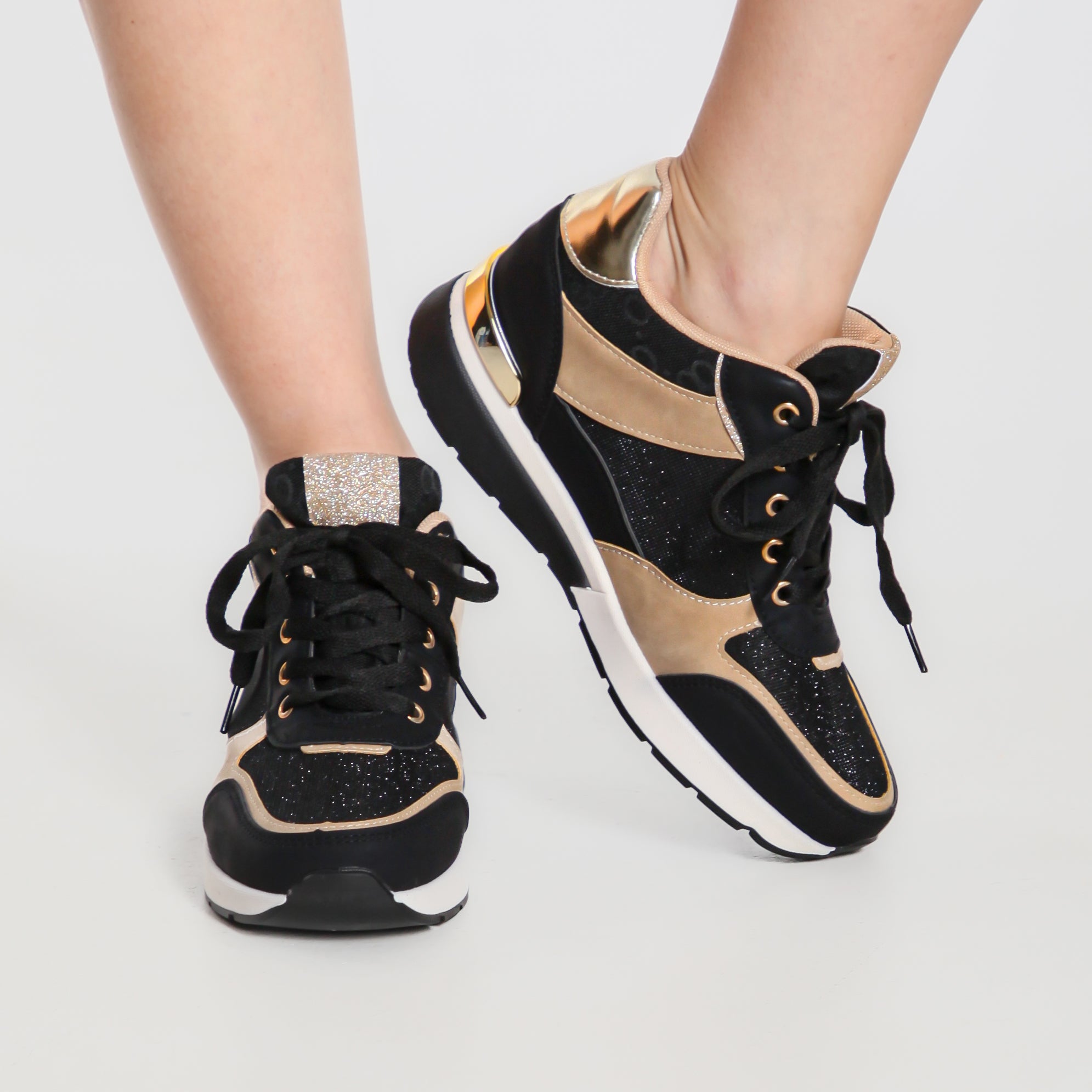 Regina - Sneakers Comfort Suola Alta