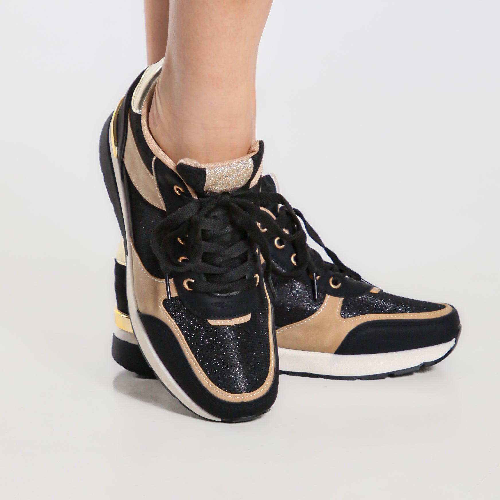 Regina - Sneakers Comfort Suola Alta