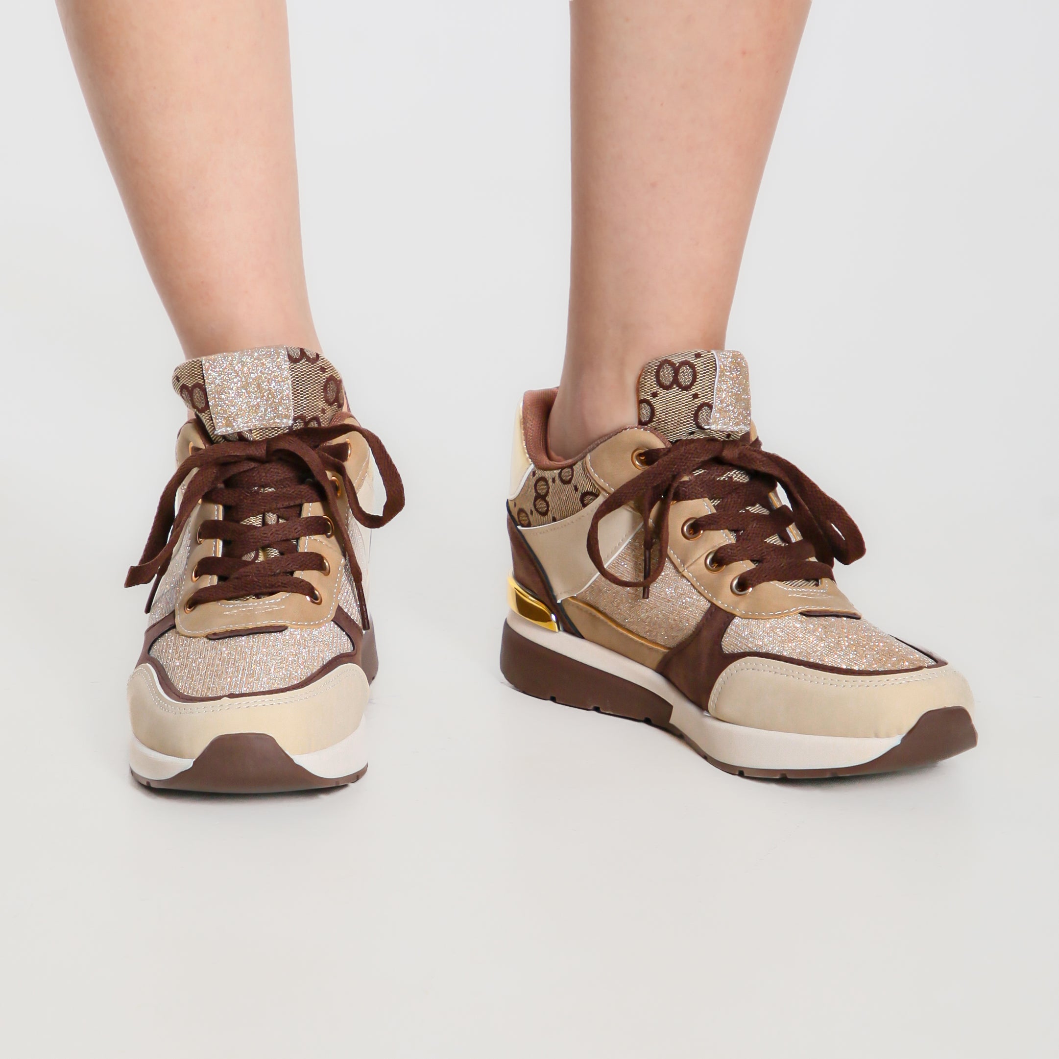 Regina - Sneakers Comfort Suola Alta