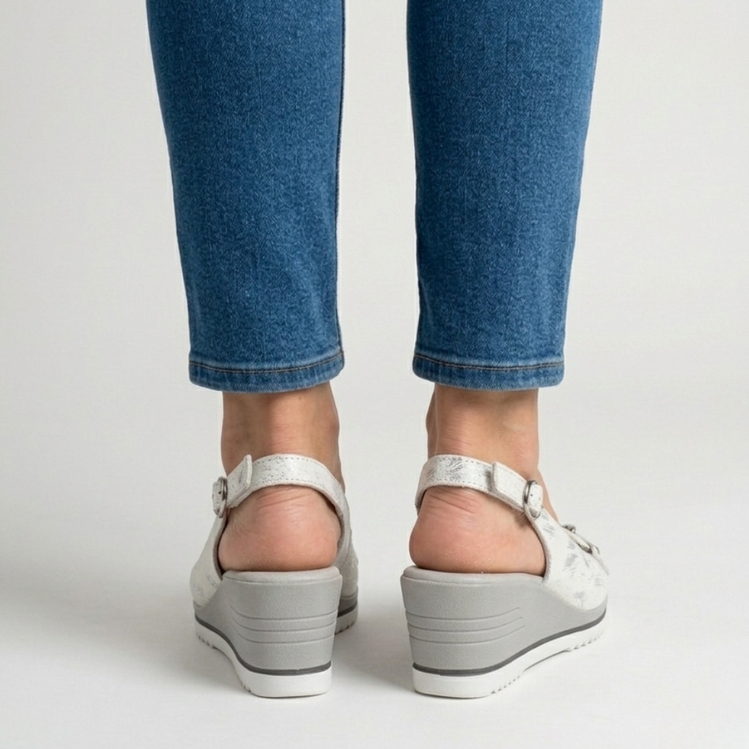 Juliette - sandalo comfort donna con zeppa