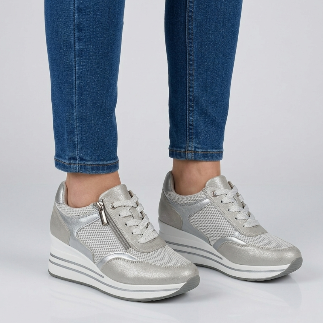 Lori - Scarpa comoda Donna con zeppa