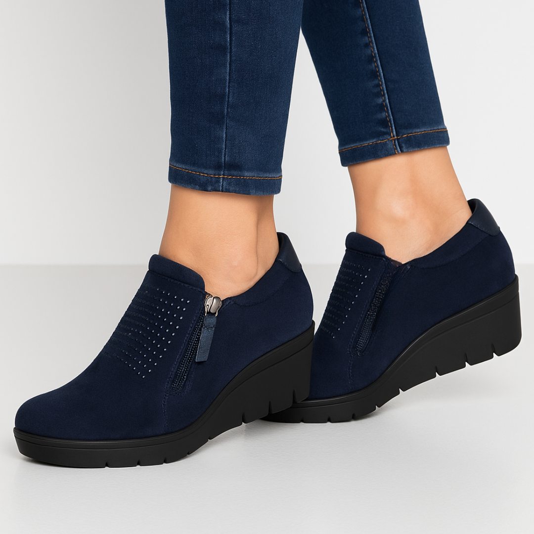 Danielle - Mocassino Comfort con zeppa