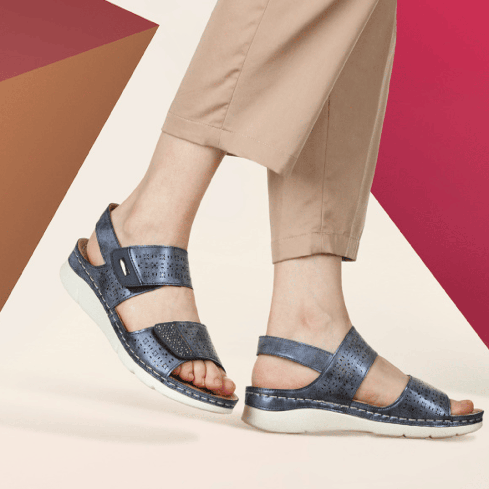 Lola - Sandalo Comodo Da Donna