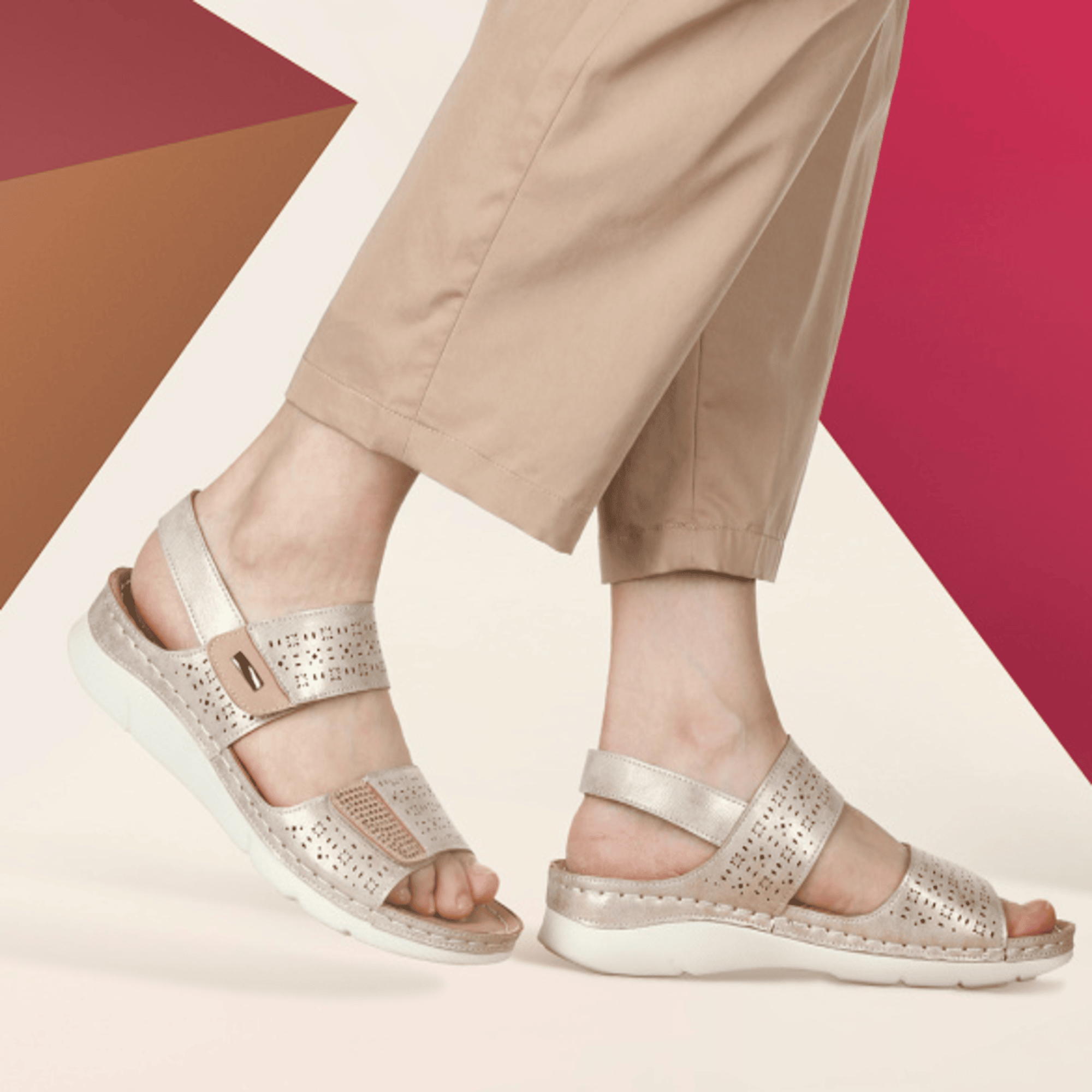 Lola - Sandalo Comodo Da Donna