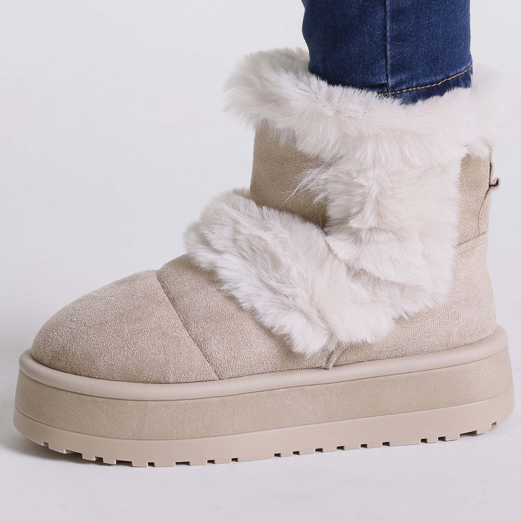 Amalia - Stivaletto Pelliccia Donna