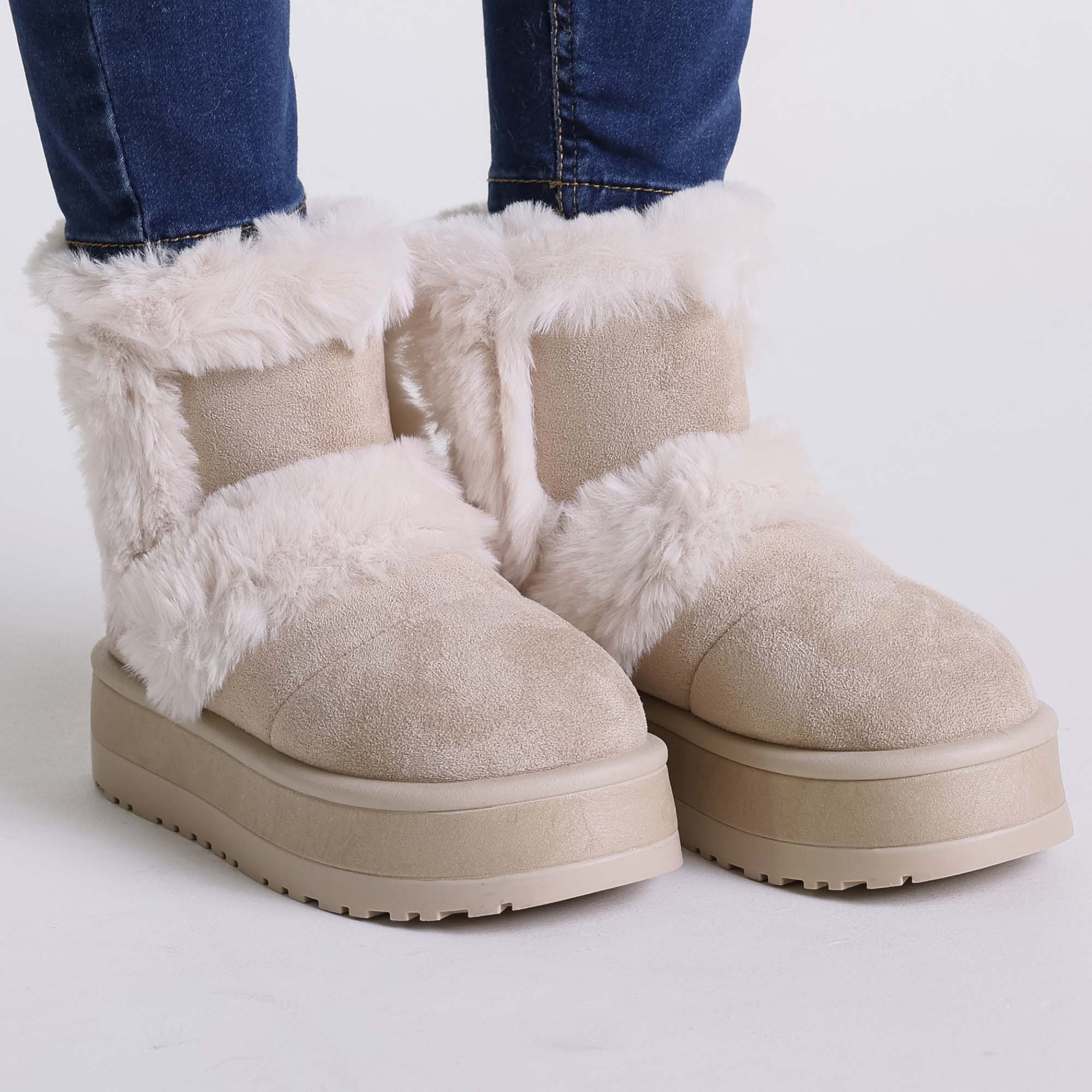 Amalia - Stivaletto Pelliccia Donna