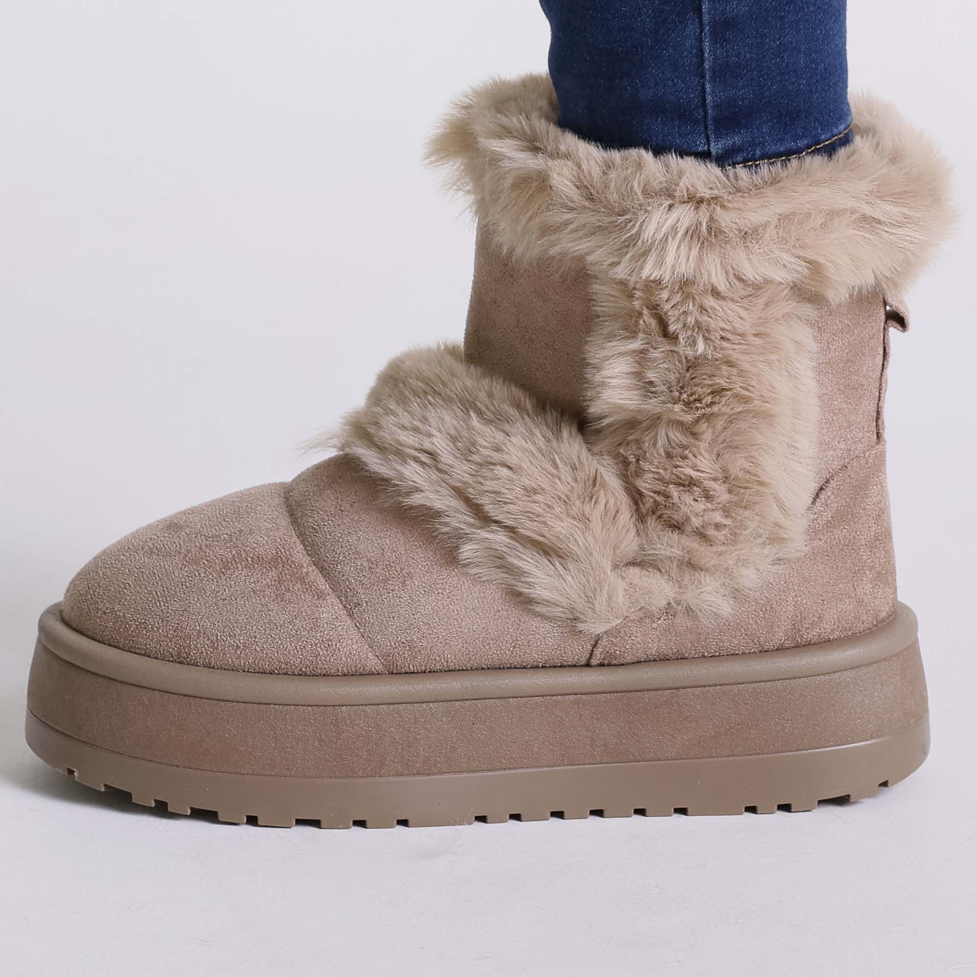 Amalia - Stivaletto Pelliccia Donna