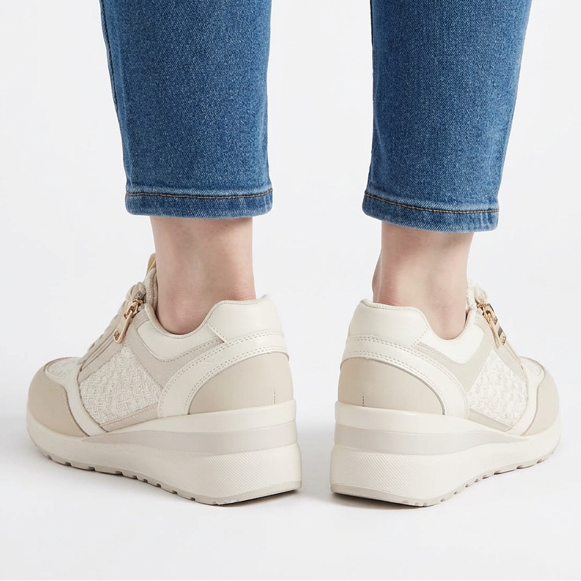 Aurelia - Sneakers comfort donna con zip