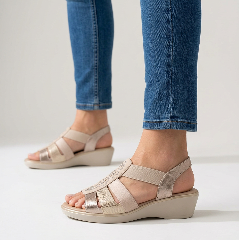Magda  - Sandalo comodo donna