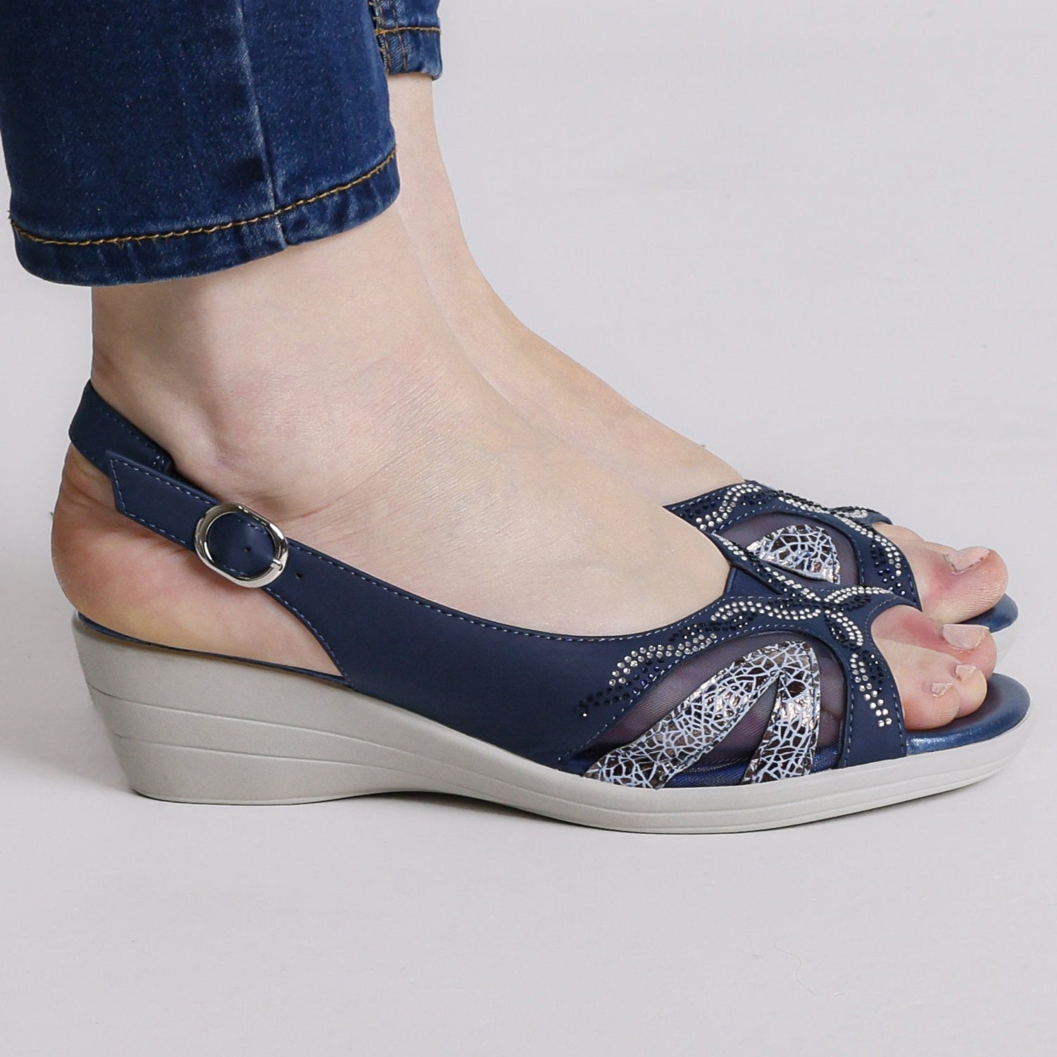 Delia - Sandalo Comodo Da Donna