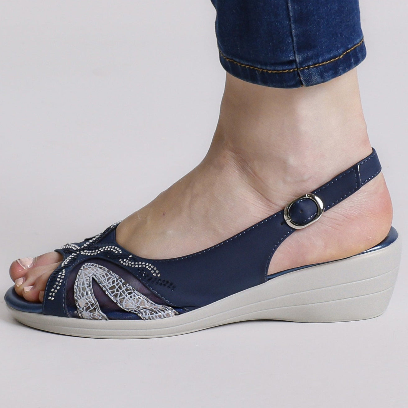 Delia - Sandalo Comodo Da Donna