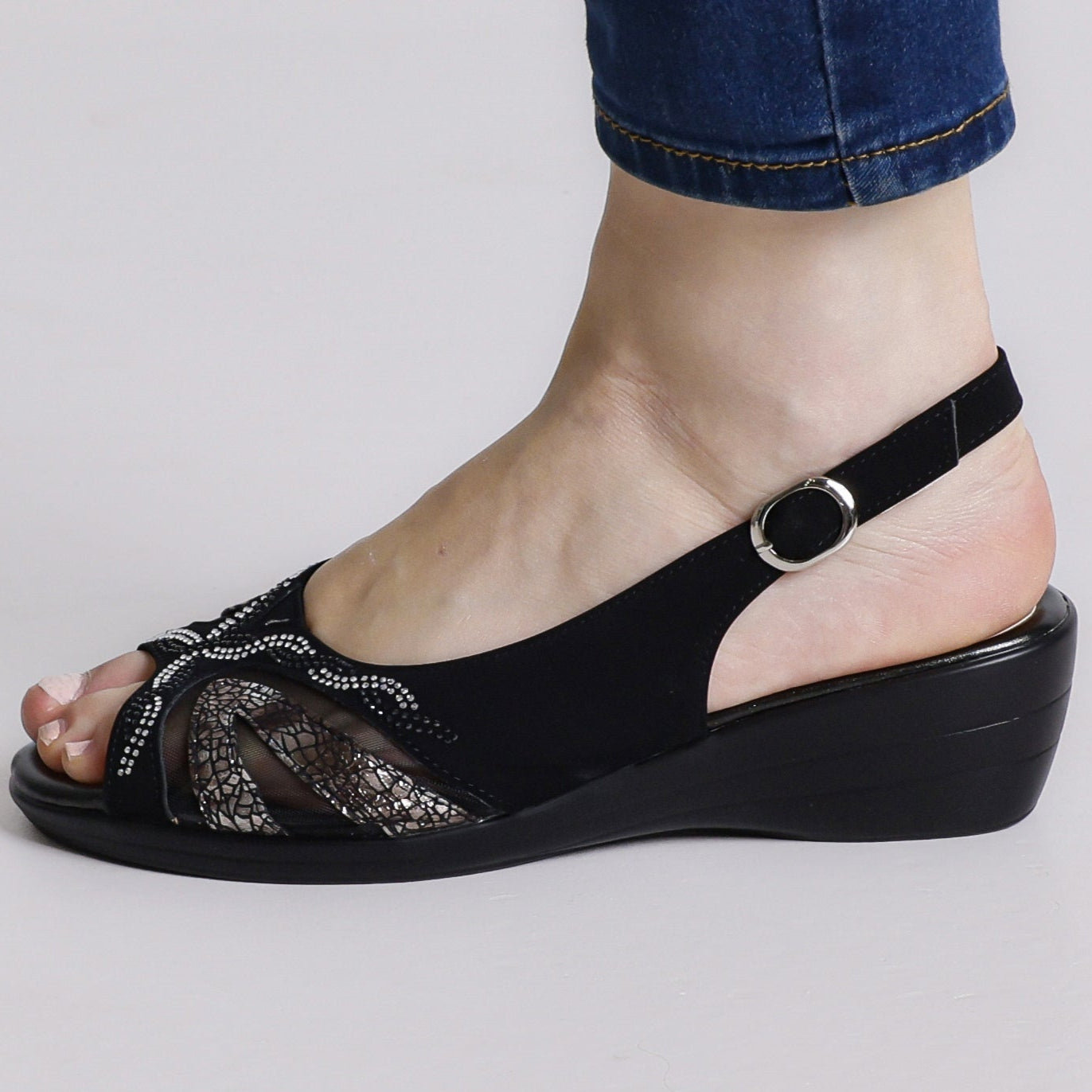 Delia - Sandalo Comodo Da Donna