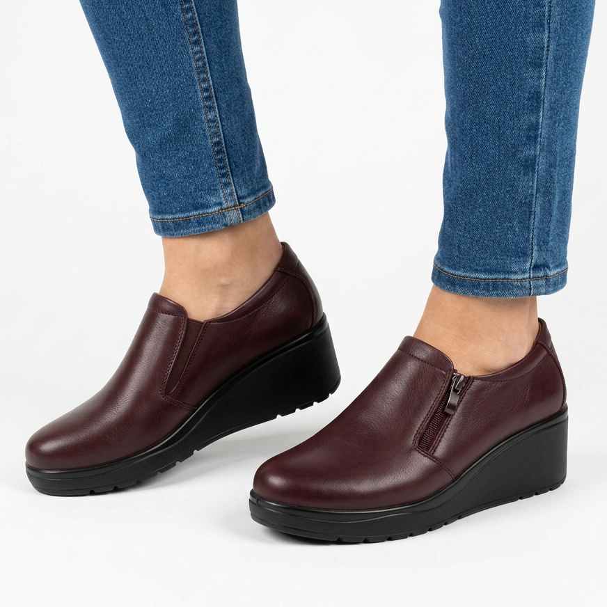 Camilla - Mocassino comodo con zip