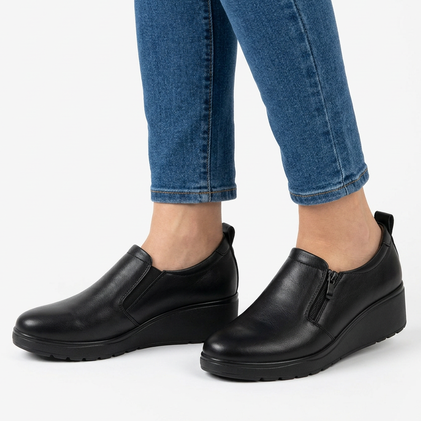 Camilla - Mocassino comodo con zip