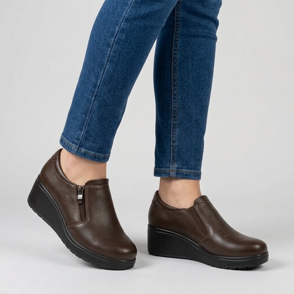 Camilla - Mocassino comodo con zip
