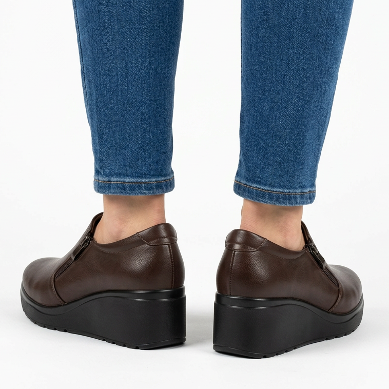 Camilla - Mocassino comodo con zip