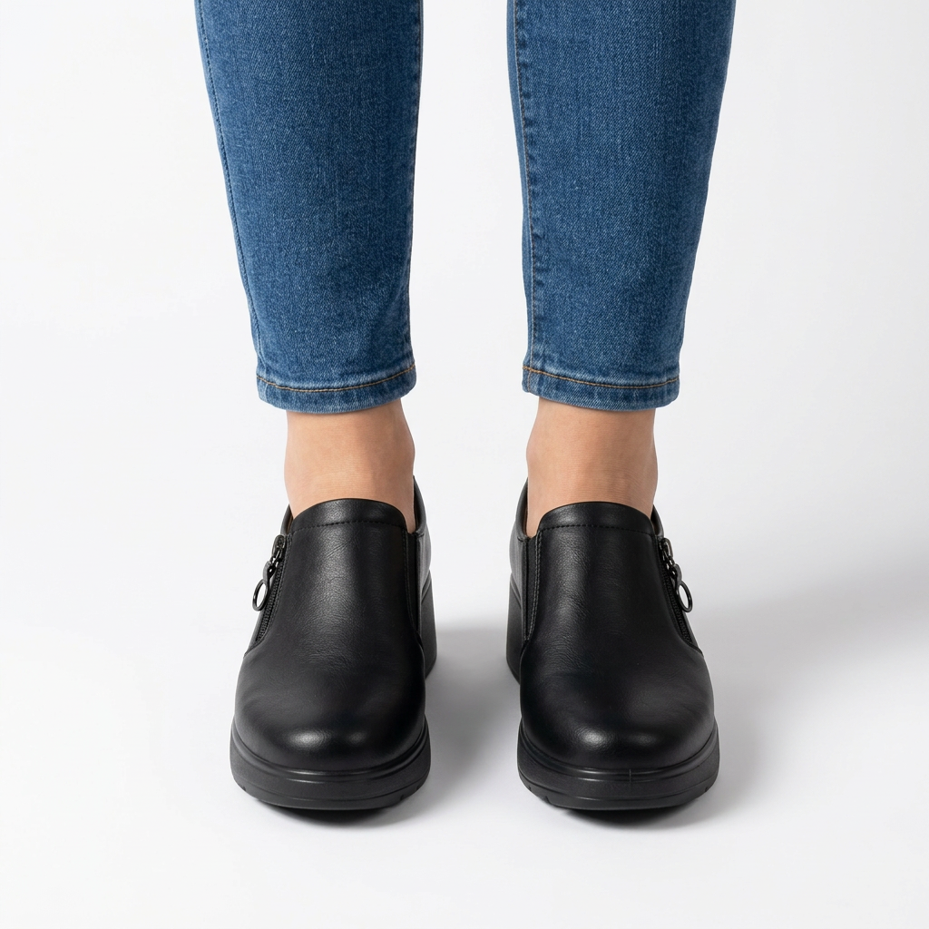 Camilla - Mocassino comodo con zip
